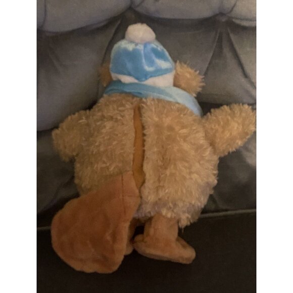 Beaver Plush Sings My Two Front Teeth Song Feet Move 8.5 Inch - Picture 8 of 8